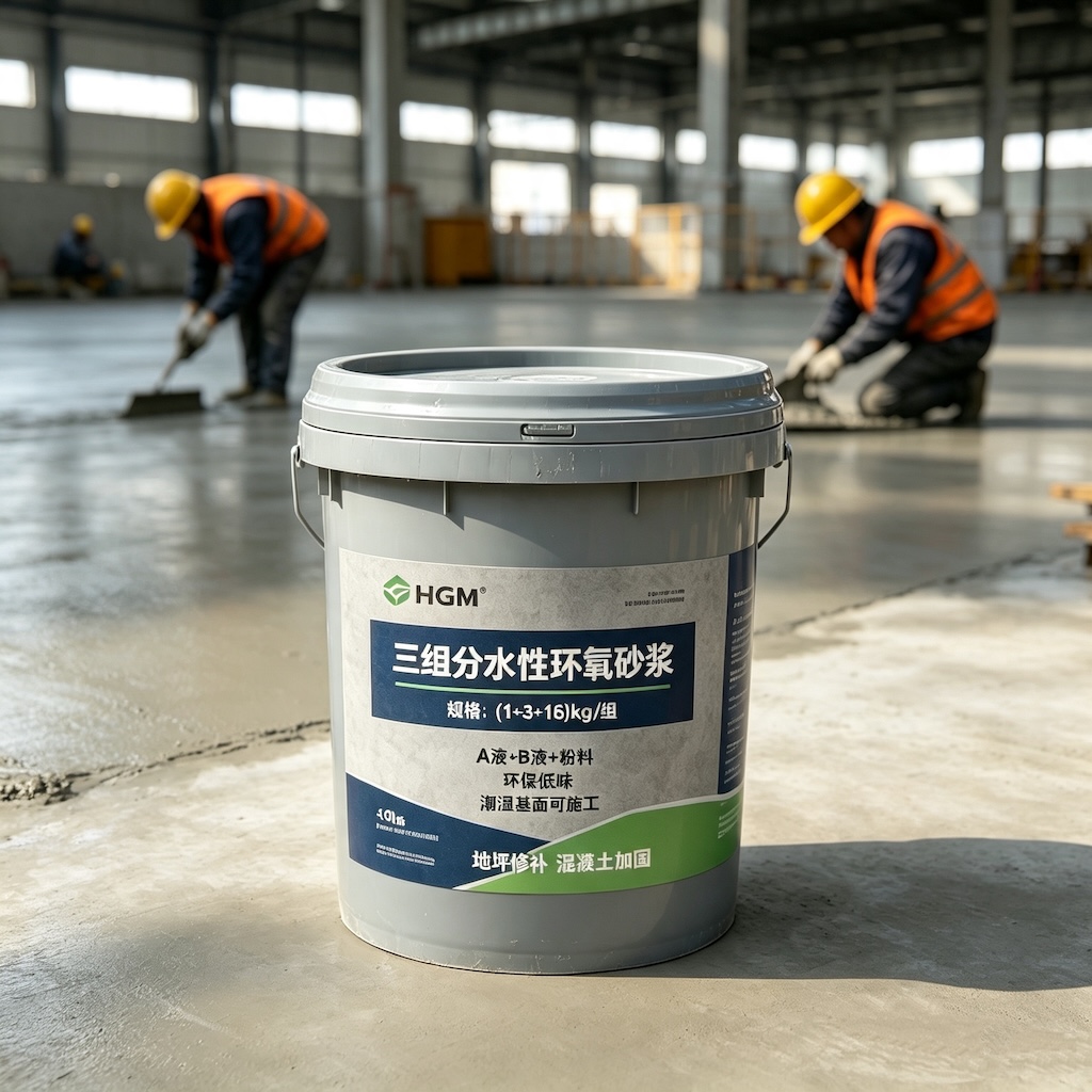 河南三组份水性环氧砂浆